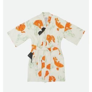 California Cowboy EL Garibaldi Beach Robe Small Medium Womens Koi Fish Resort We